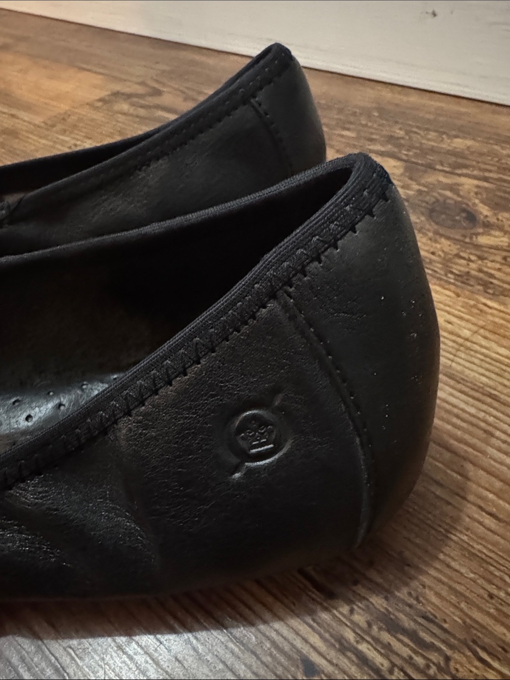 Born Black Pointed-Toe Ballet Flats - Picture 2 of 7